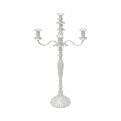 Kerzenstaender Weiss 80 cm _Comet__side